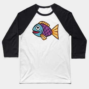 Little Fish Baseball T-Shirt